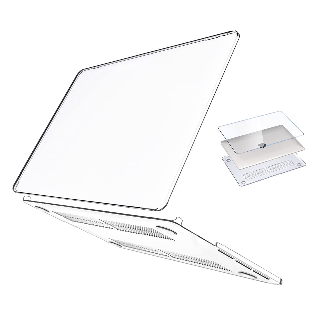 HASTHIP Laptop Cover 13.6 Inch For Macbook Air M2 Case Cover Laptop Case Compatible With 2022 Release Macbook Air M2 A2681 Macbook Air Case Waterproof Laptop Protector Hard Case And Back Cover, White HASTHIP Laptop Cover 13.6 Inch For Macbook Air M2 Case Cover Laptop Case Compatible With 2022 Release Macbook Air M2 A2681 Macbook Air Case Waterproof Laptop Protector Hard Case And Back Cover, White